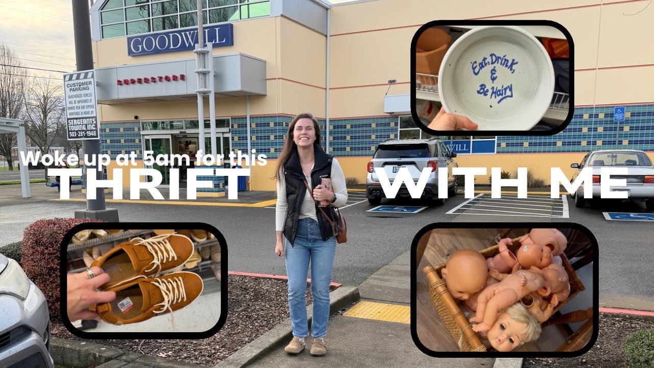 Thrift With Me for Christmas Gifts at 4 Stores in 1 Day with a $200 Budget (EXTREME Deals!)
