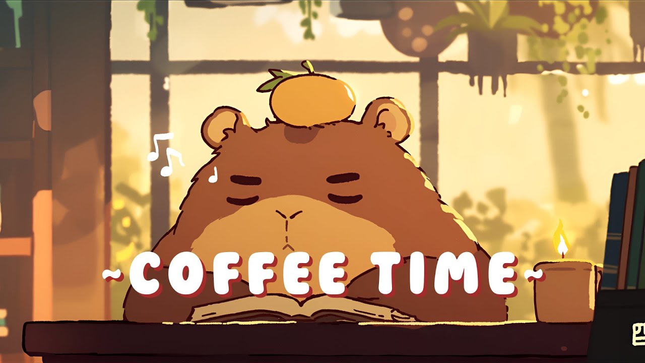 Capybara Beats & Lofi - Relaxing Music for Work/Study ~ Cozy Atmosphere ~ 🦫 🎵 ✨