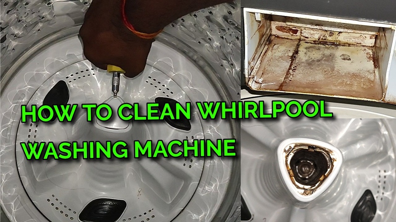💥How to Clean Whirlpool Washing Machine At Home | Washing Machine Cleaning and Maintenance In Tamil 