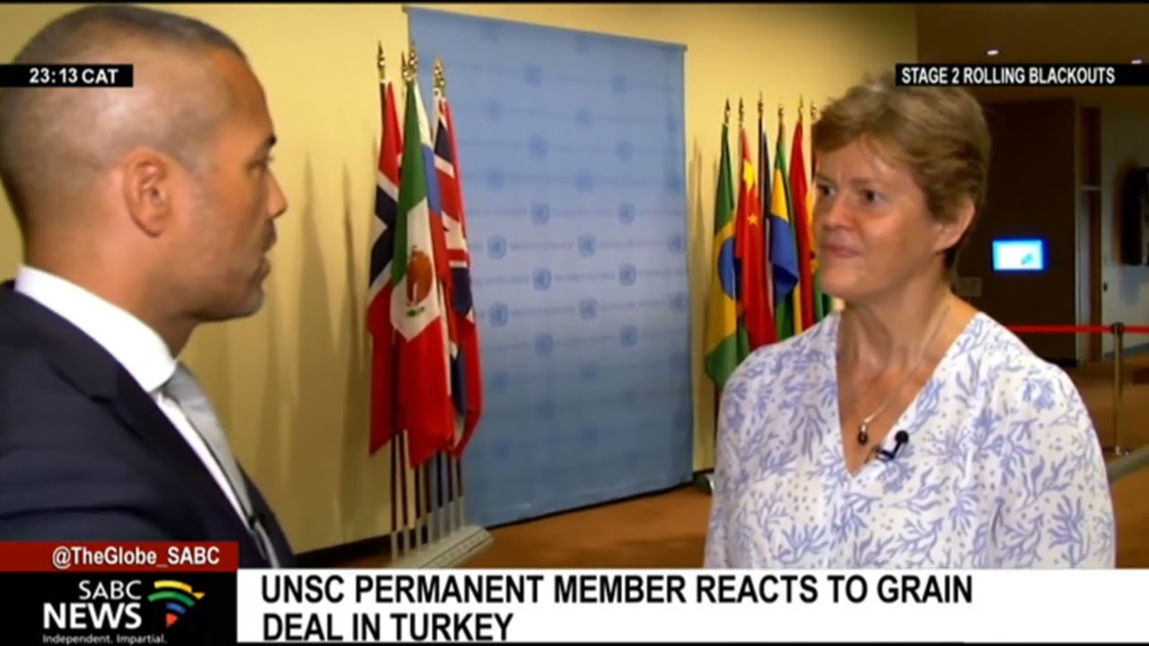 Russia and Ukraine pen a landmark deal in Istanbul: U.K. Ambassador to UN Barbara Woodward reacts