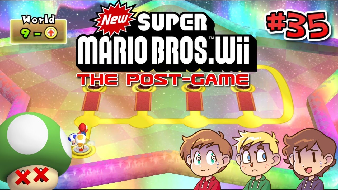 These Levels are HARD! | Mario Bros Wii - POST GAME (#35)
