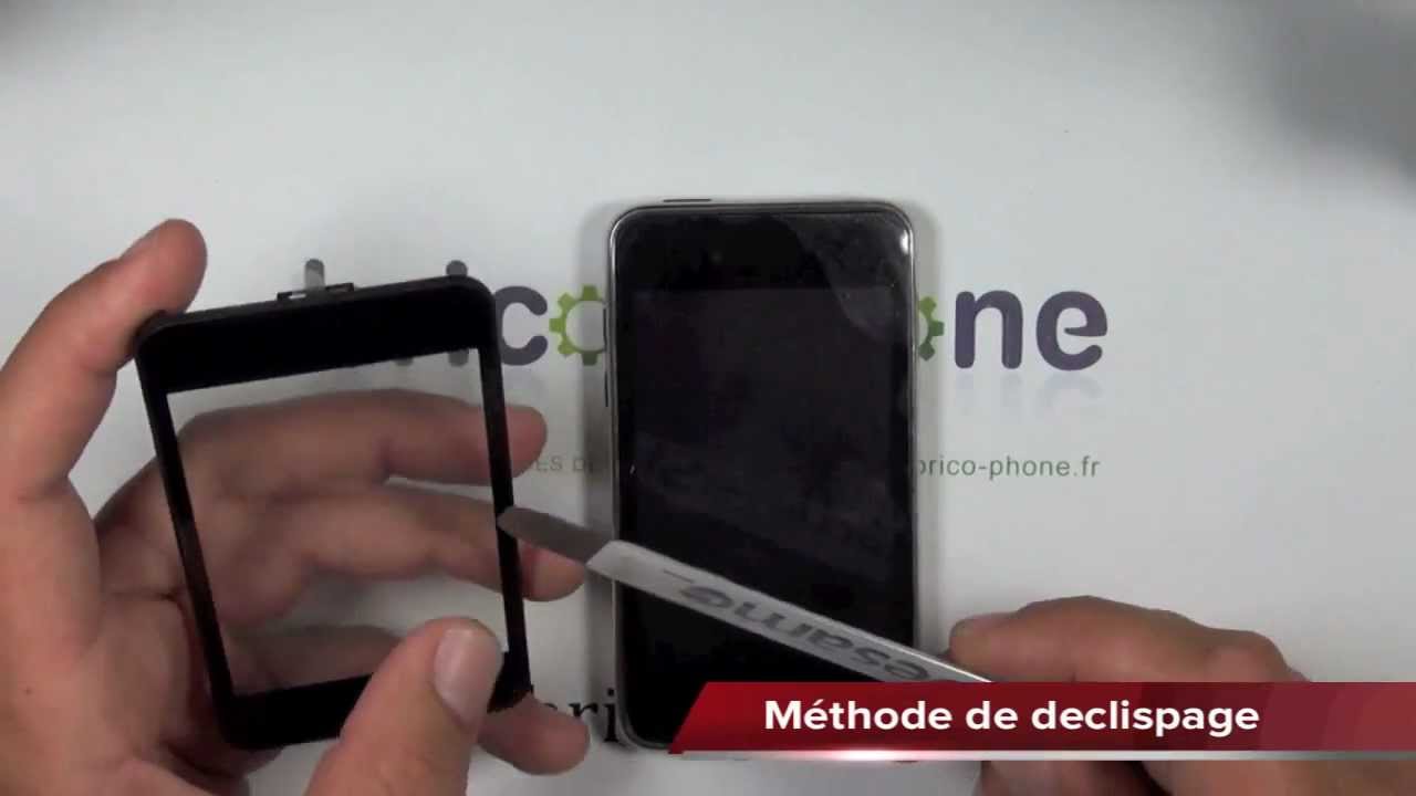 Tutoriel ipod touch 2 et 3 changer écran vitre tactile HD démontage + remontage