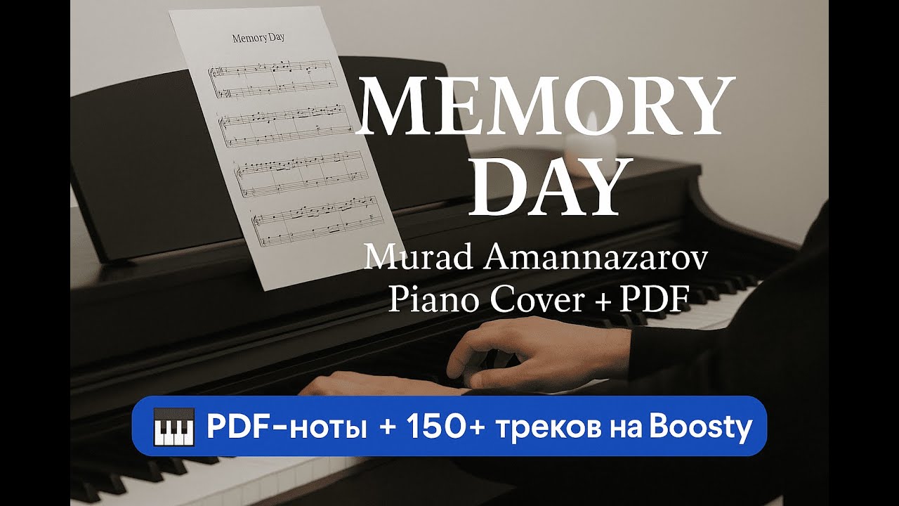 Murad Amannazarov &mdash; Memory Day | Трогательная мелодия на фортепиано (+ ноты PDF 🎹)