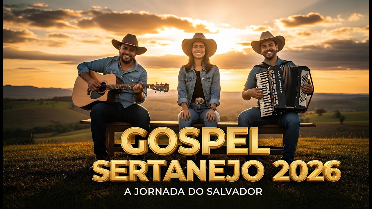 GOSPEL SERTANEJO 2026 – Louvores Que Acalmam a Alma e Renovam a Esperança
