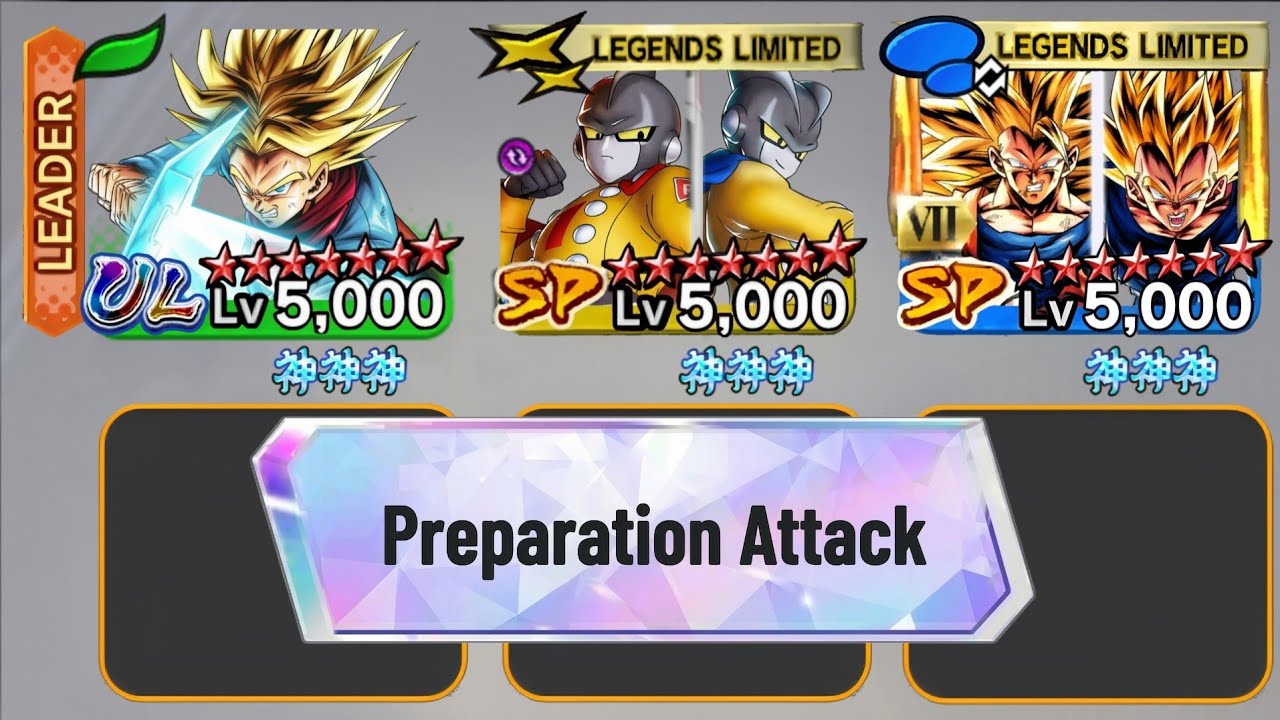 Preparation Mode Attack Trio !!!