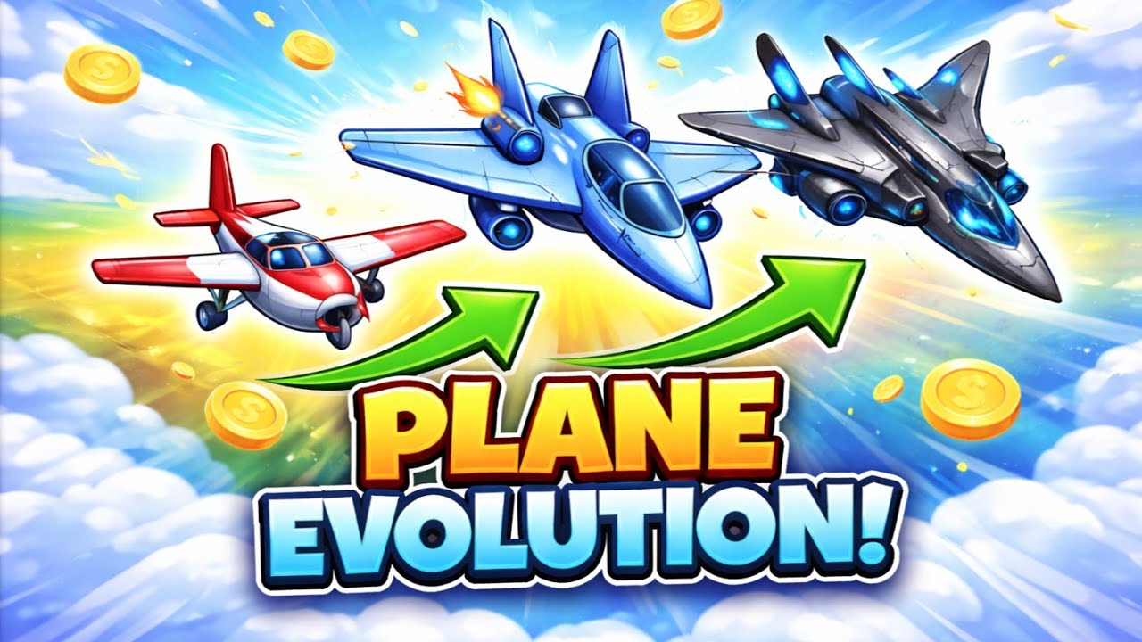 EVOLVE MY SMALL PLANE INTO MEGA SUPER PLANE- PART 1