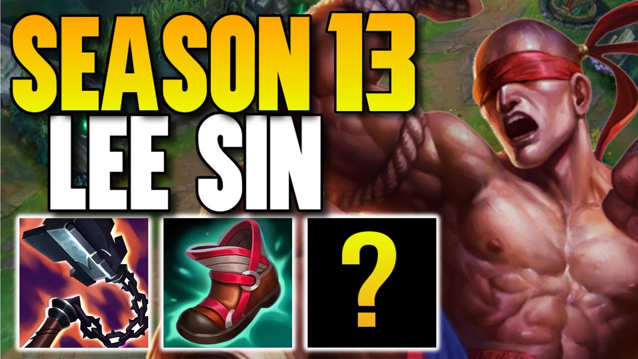 The Absolute BEST Lee Sin build for Season 13 (BRUISER LEE IS OP)