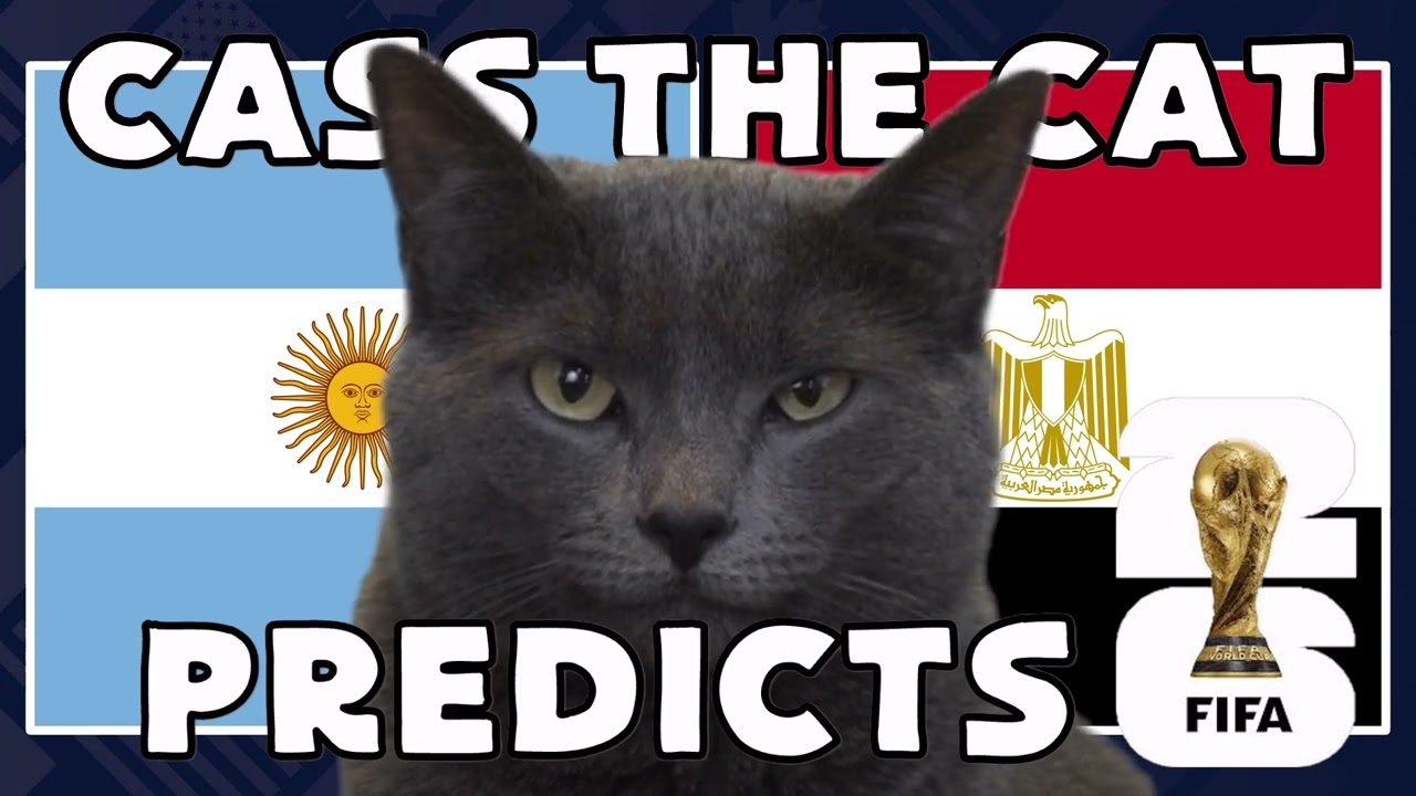 Argentina vs Egypt | 2026 FIFA World Cup Round of 16 | Cass the Cat 🐾 Prediction