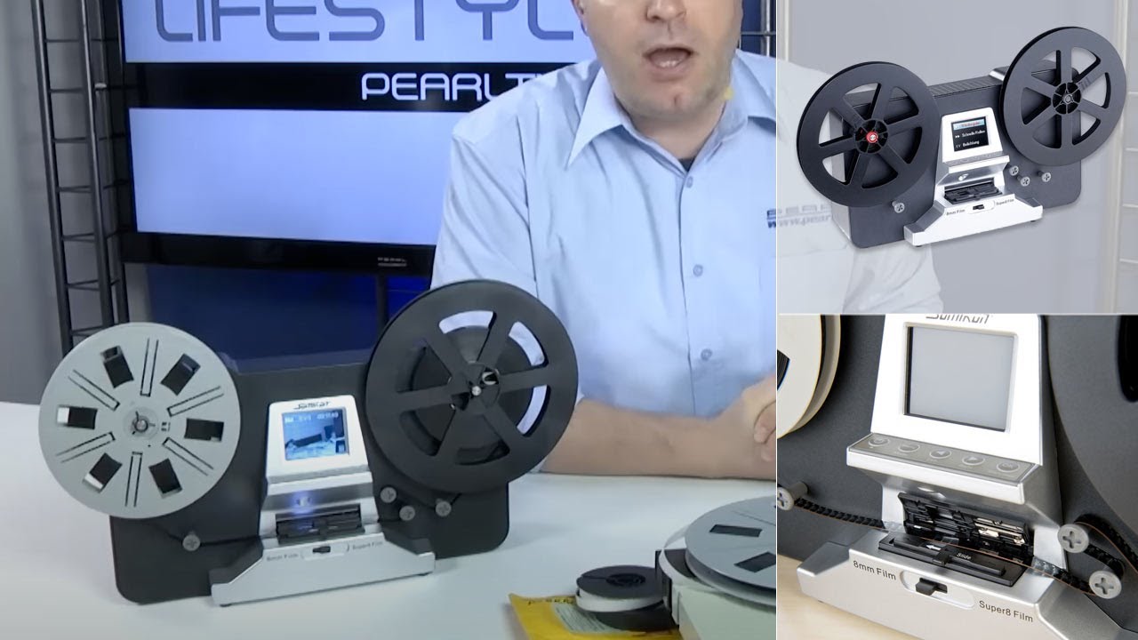 SCANNER DE PELLICULE POUR FILMS 8MM et Super8 - numérisation - [PEARLTV.FR]