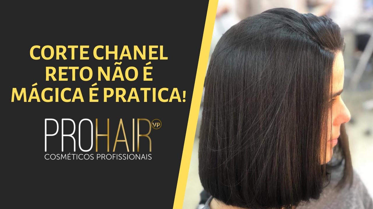 CORTE CHANEL RETO NÃO É MÁGICA É PRATICA!