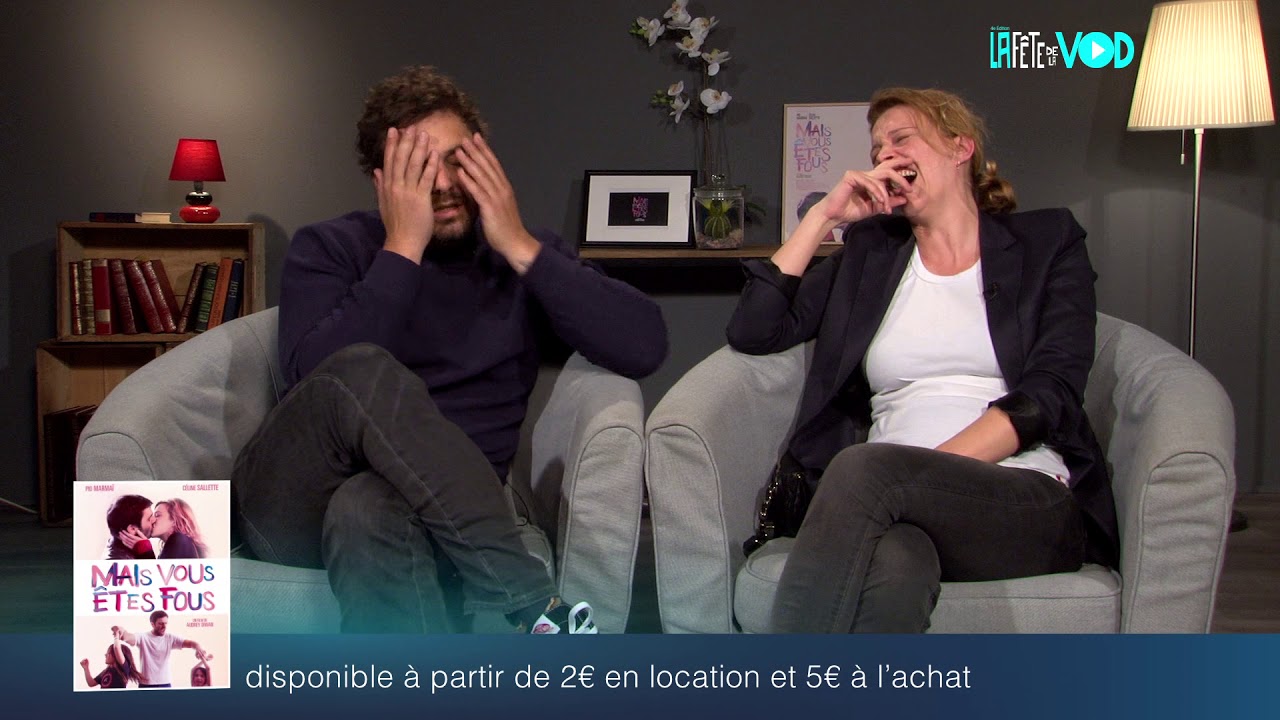 Fête de la VOD 2019 - Celine Sallette - Pio Marmaï - Mais vous êtes fous ?