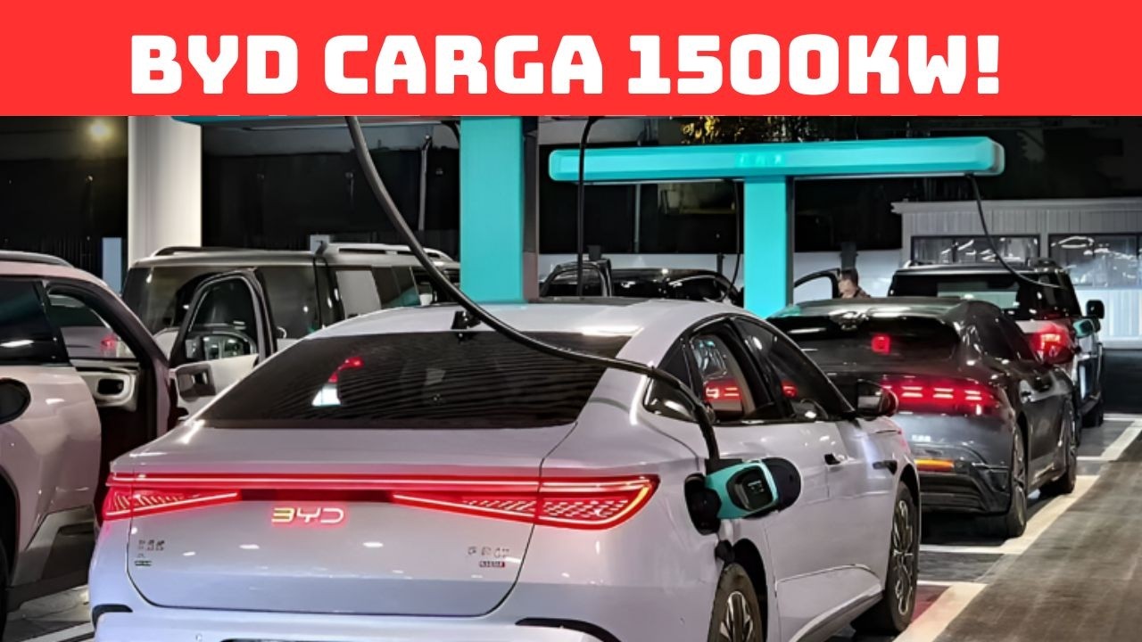 BYD CARGA A 1500KW!