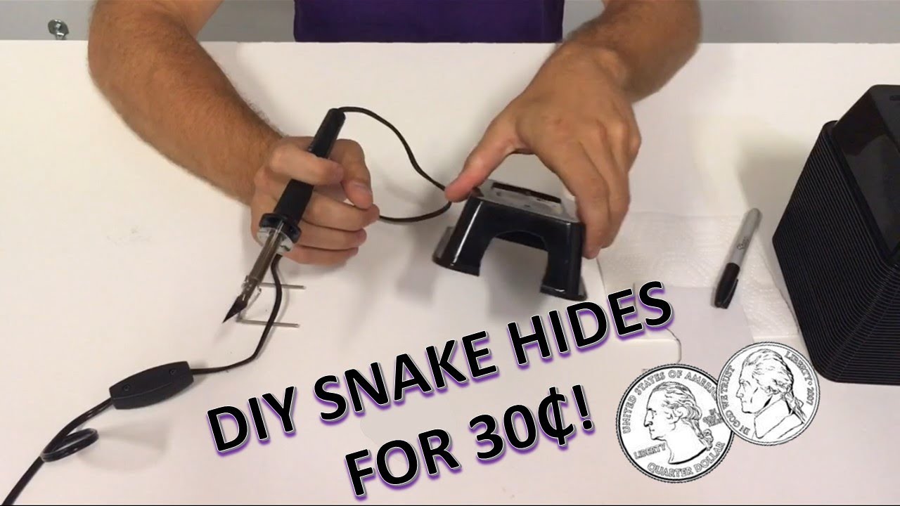 DIY Snake Hide - How to Make for $0.30