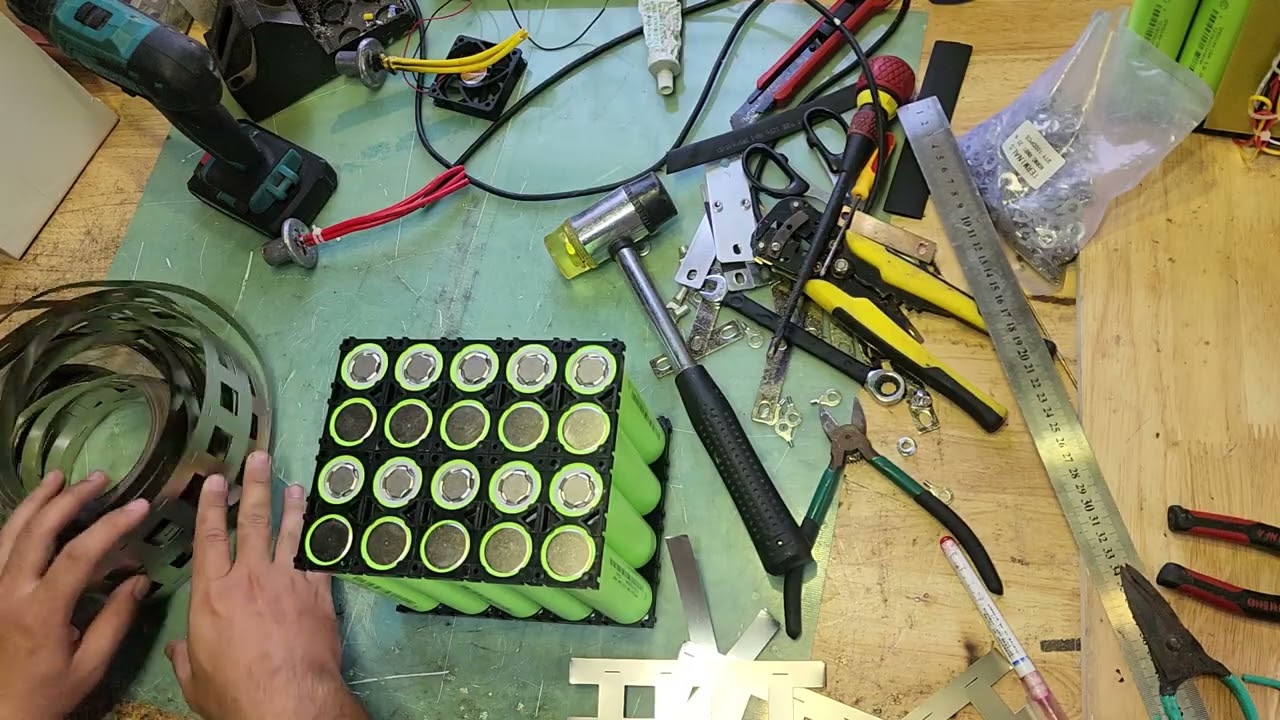 12v75ah. hướng dẫn đóng pin, phần 1