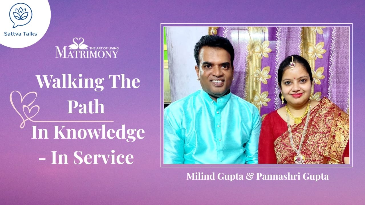 Walking in the Path - In Knowledge , In Service Session with Milind Gupta and Pannashri Gupta