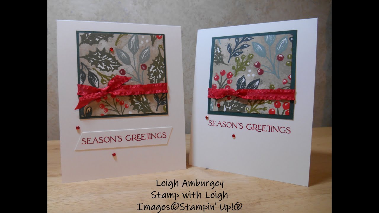 Stamp with Leigh - Leigh Amburgey Stampin' Up! Demonstrator