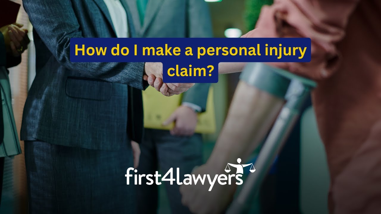How do I Make a Personal Injury Claim | First4Lawyers