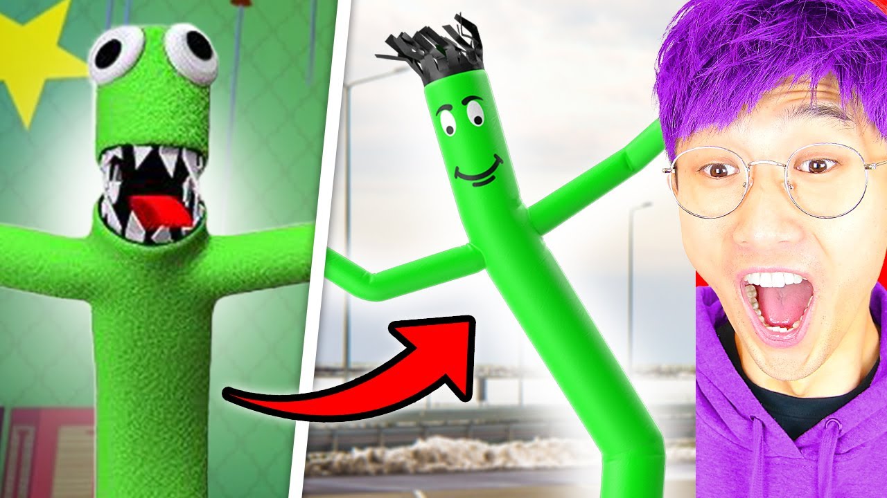 CRAZIEST REAL-LIFE CHARACTER TRANSFORMATIONS EVER! (RAINBOW FRIENDS, SONIC, BUNZO BUNNY, & MORE!)