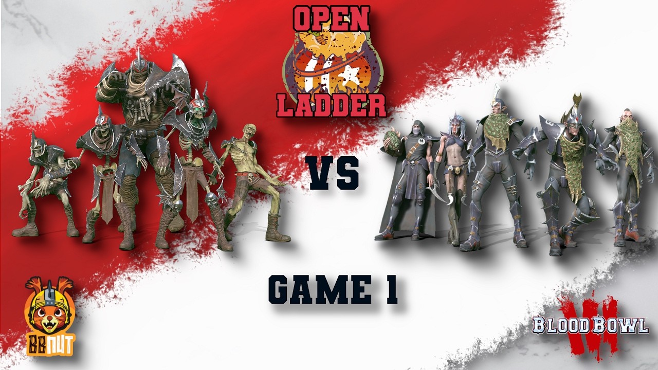 Blood Bowl 3 Undead Ladder Run #1 | Undead vs Dark Elves | Can the Dead Start Strong?