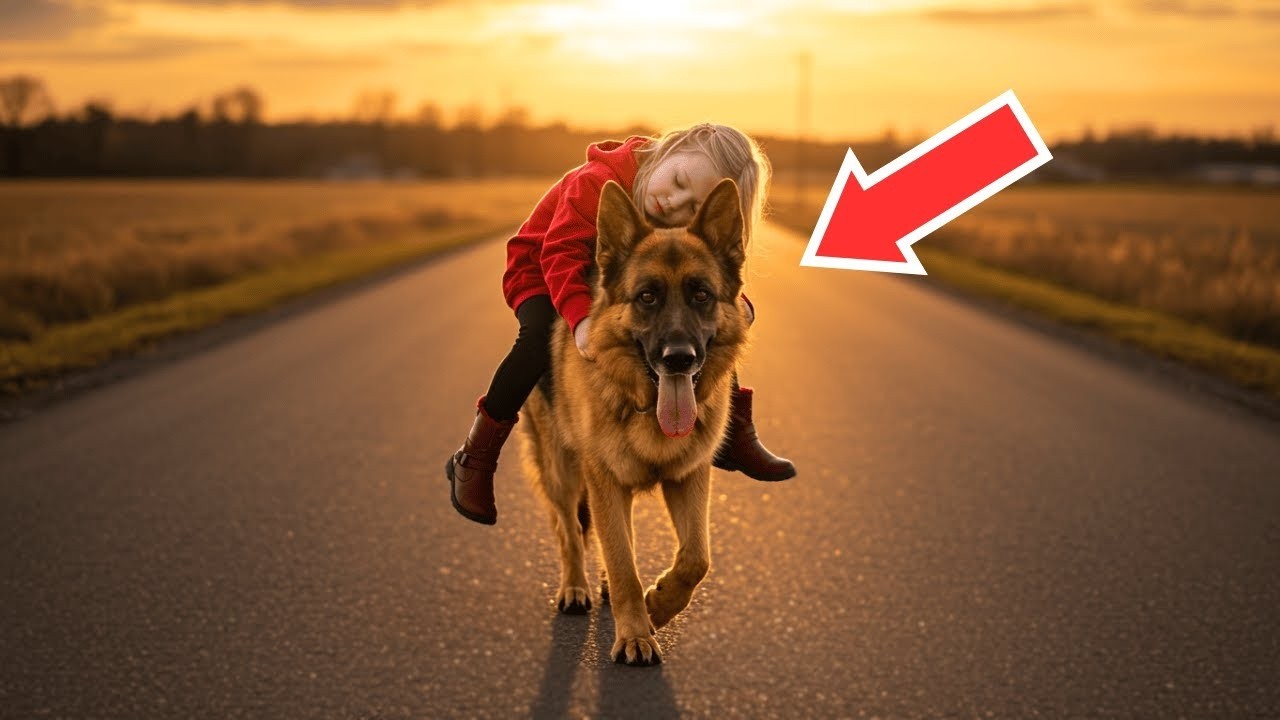 Un Chien Sauve Une Fille Sur La Route  La Raison Est Choquante!