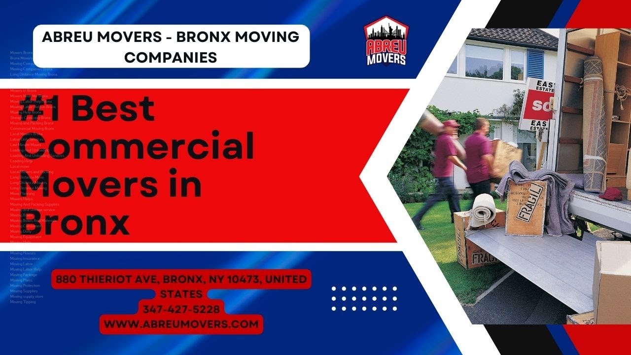 #1 Best Commercial Movers in Bronx | Abreu Movers - Bronx Moving Companies | www.abreumovers.com
