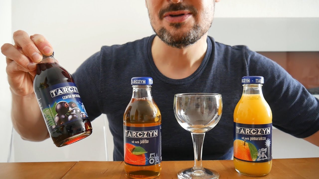 ASMR PO POLSKU &ndash; Tarczyn Soki &ndash; 3 Flavors of Polish Juices