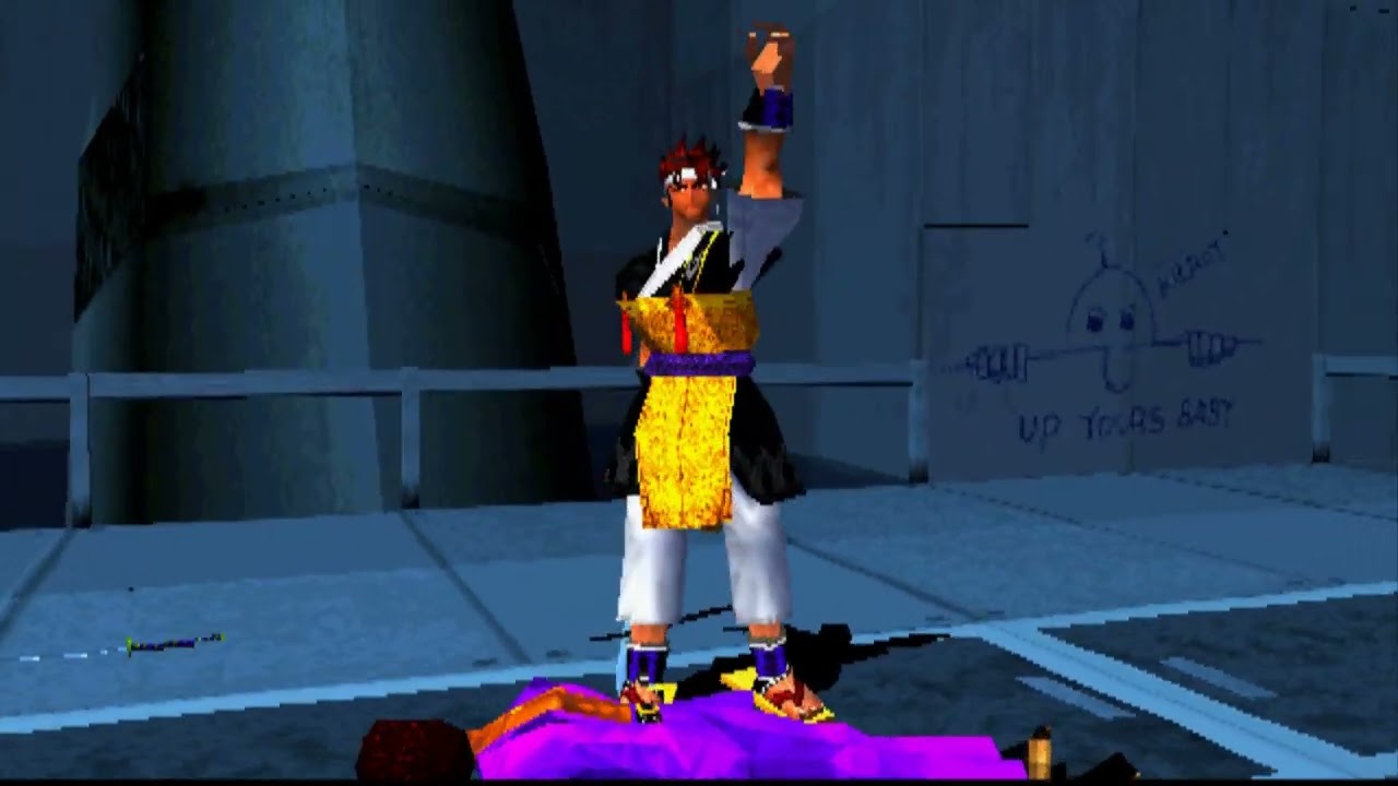 Kannuki and Gengoro (Normal Costumes) - All Victory Poses - Bushido Blade 2