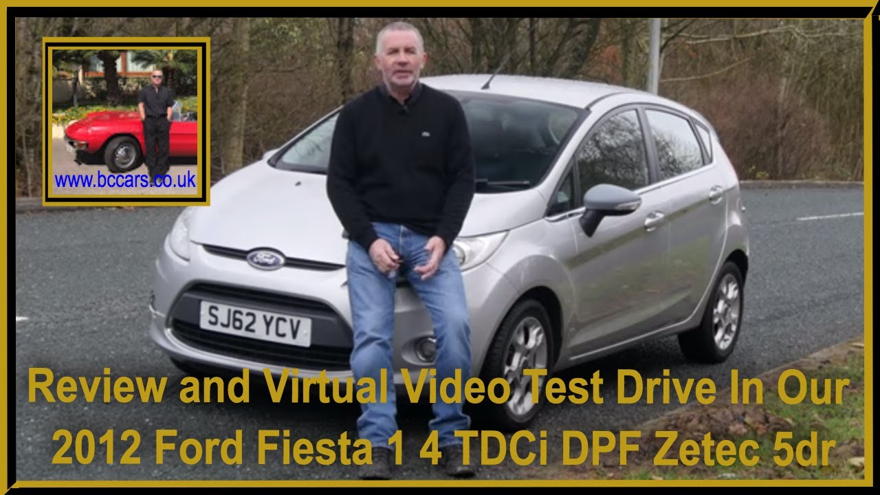 Review and Virtual Video Test Drive In Our 2012 Ford Fiesta 1 4 TDCi DPF Zetec 5dr