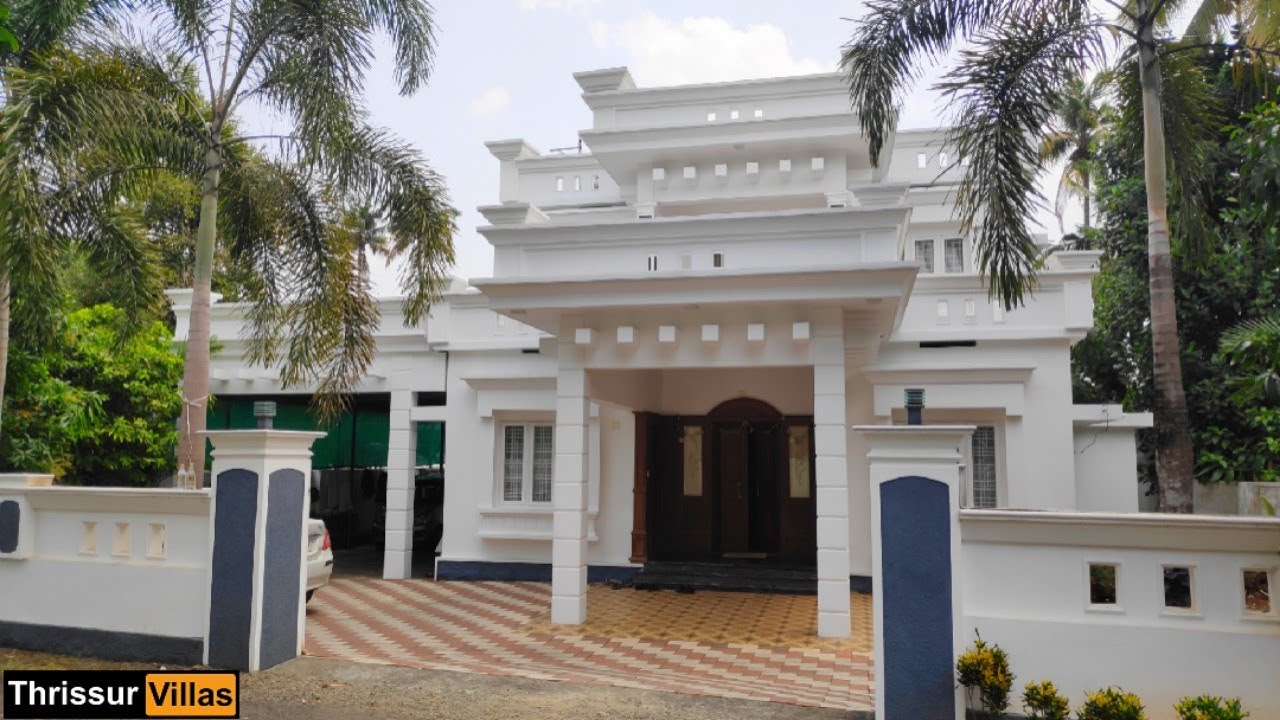 A stylish exterior home in Thrissur District | കിടിലൻ Residential area യിൽ ആണ് ഈ വീട് | #Thrissur |
