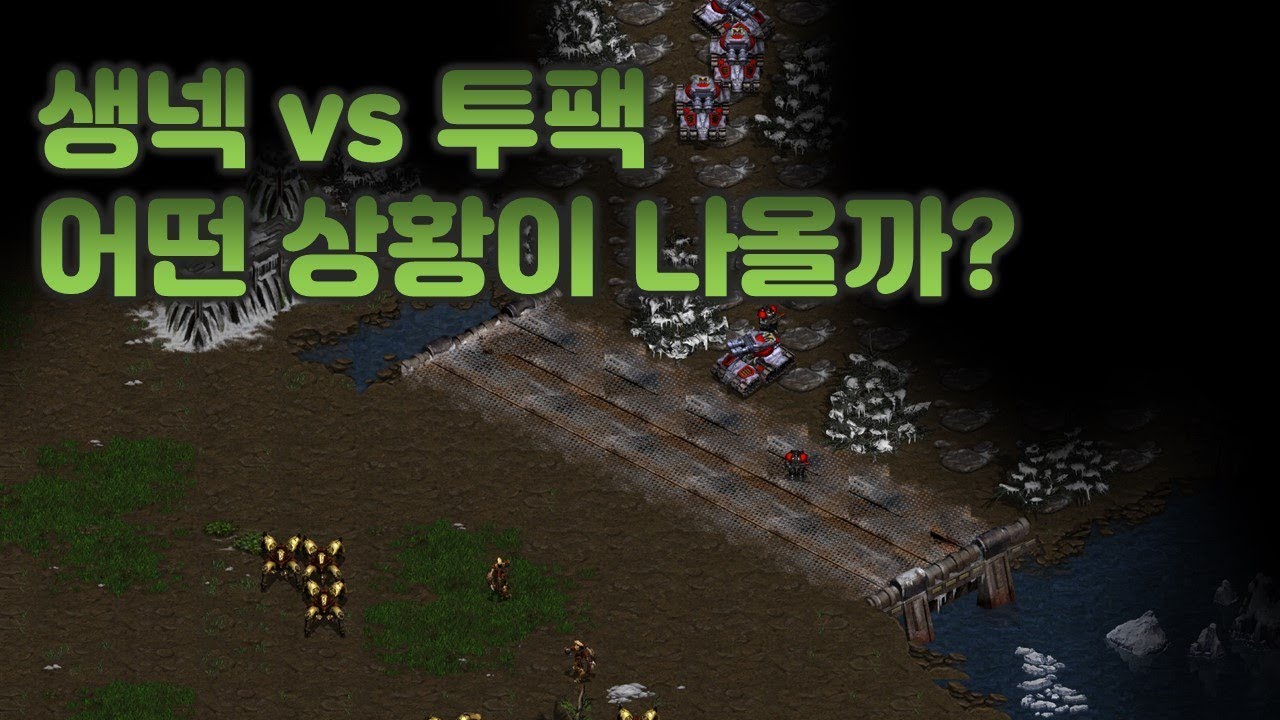테란전 생넥 vs 투팩 5탱 빌드