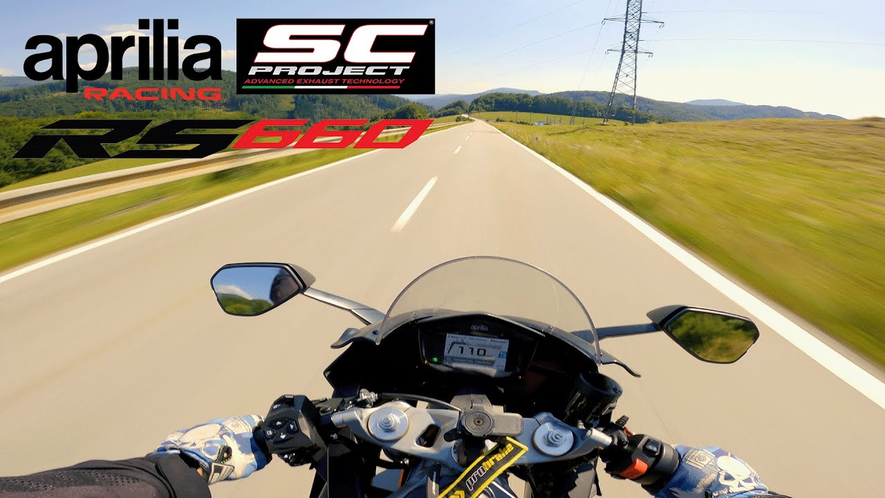 UNREAL SOUND! ️‍🔥💥 | Aprilia RS 660 - SC PROJECT CRT  [4K POV]