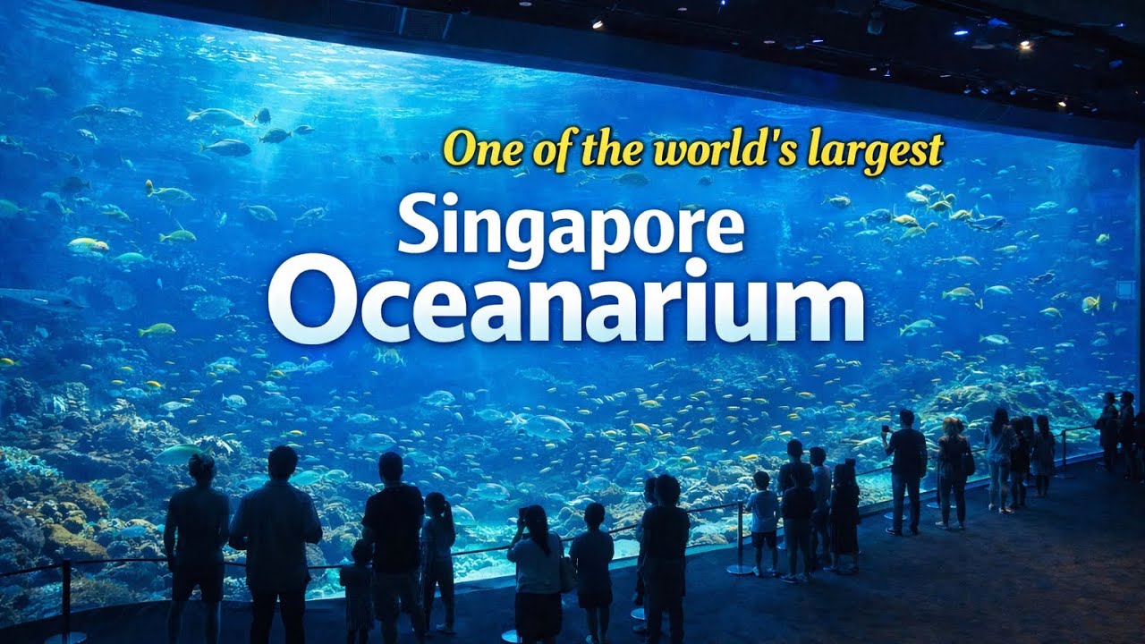 Exploring SEA Aquarium 2025 | A 4K Journey Through One of the World’s Largest Aquariums