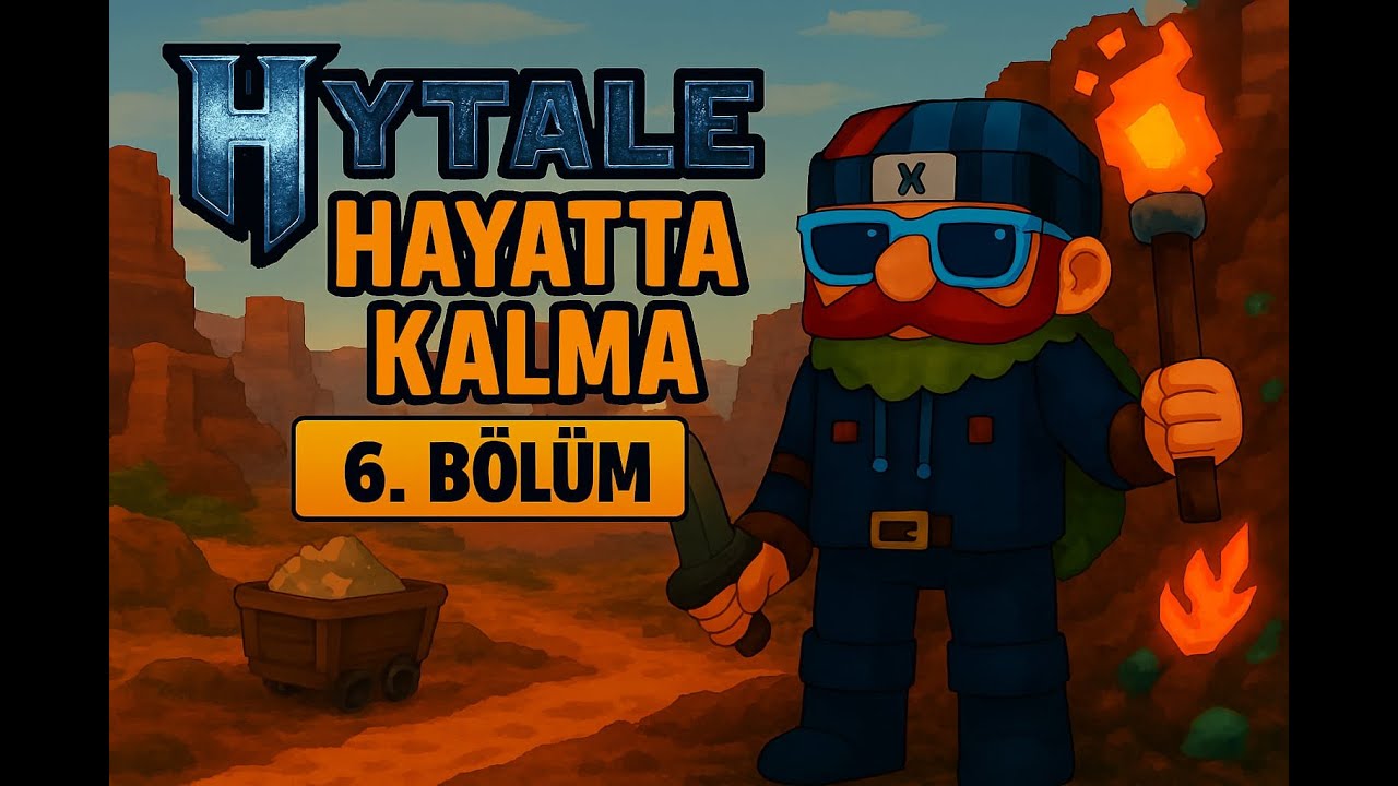 hytale hayatta kalma 6. bölüm (ŞİMDİYE KADAR EN UZUN VİDEOM)