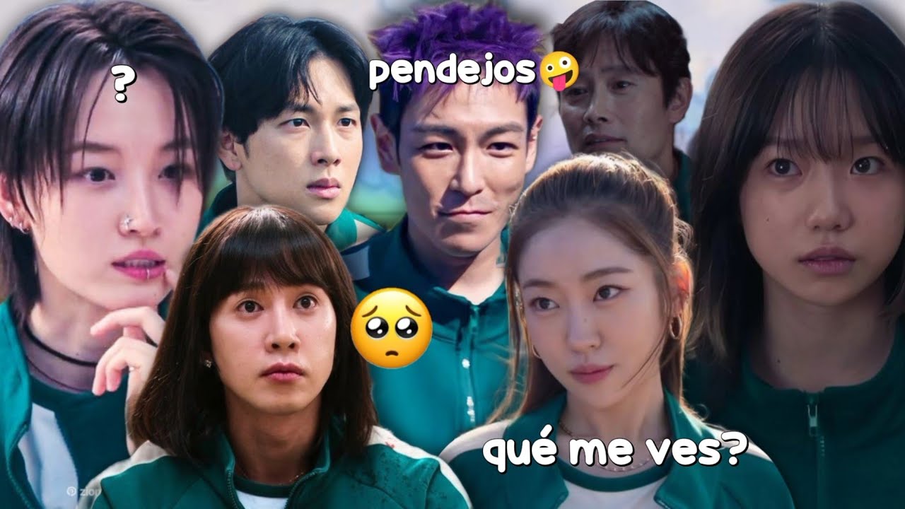 squid game siendo literalmente comediantes ✨