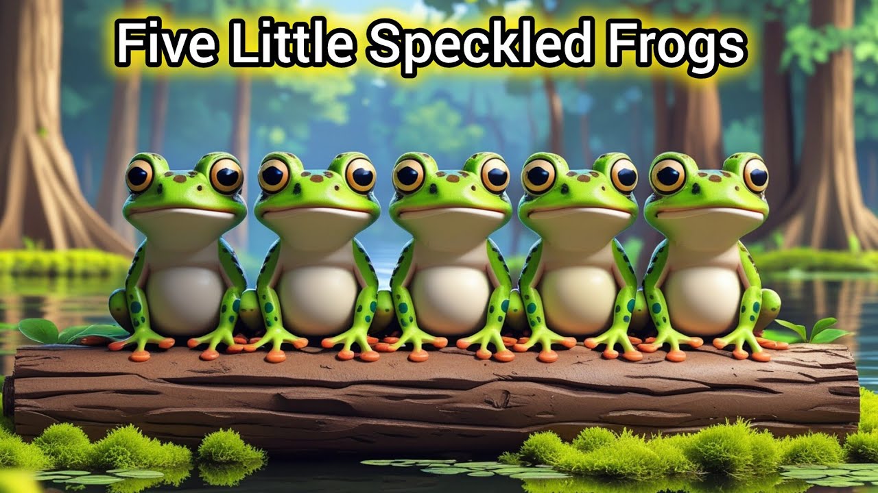 Five Little Speckled Frogs Song|Nursery Rhymes for Babies|Nursery Rhymes & Kids Song 