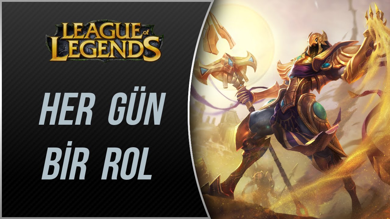 HALAYBAŞI AZİR | Orta Koridor | LoL | Her G&uuml;n Bir Rol #18