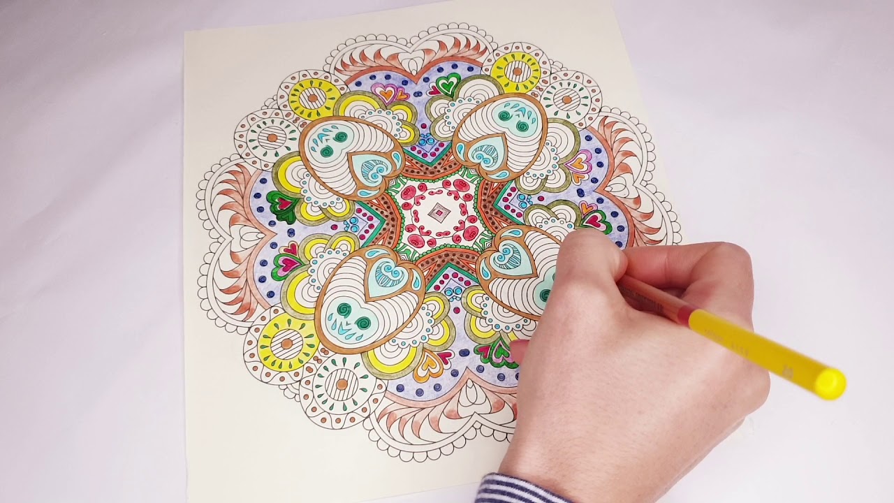 Mandala | From quarantine with LOVE | 30-Day Mandala Challenge #18