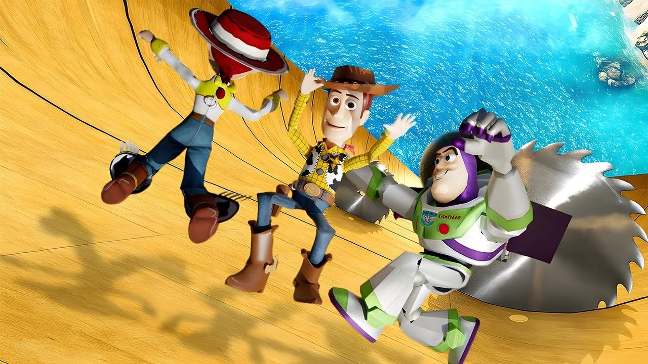GTA 5 Buzz Lightyear VS Woody and Jessie Ragdolls and Funny/Fails [Toy Story] #2