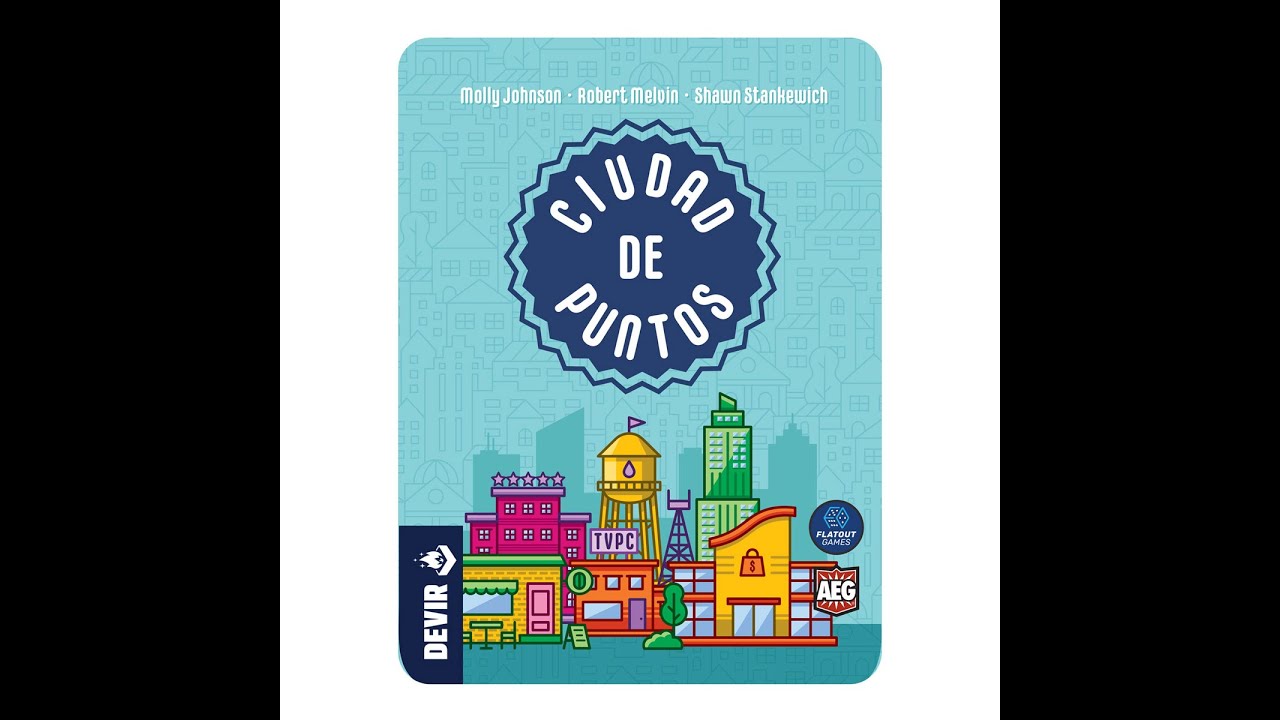 Unboxing + Cómo se Juega + Partida a Ciudad de Puntos - Juego de Mesa Novedad Edit. Devir