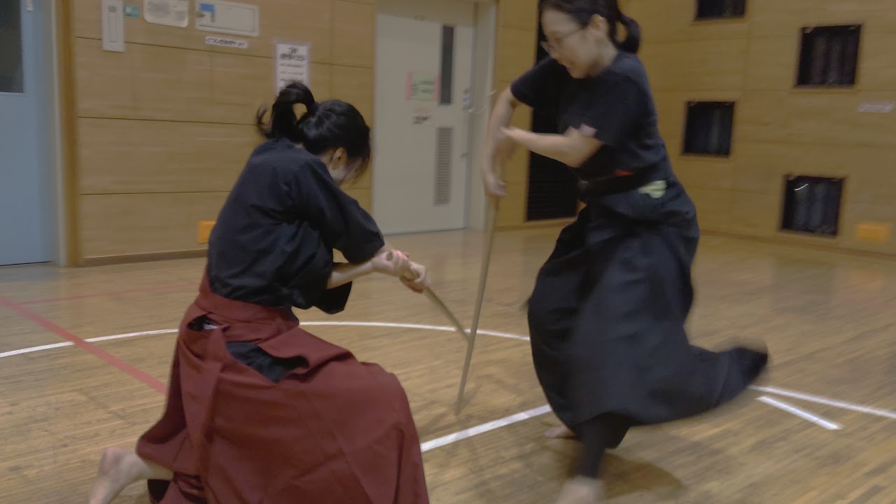 ９月２２日殺陣(芯・藤原さえ)