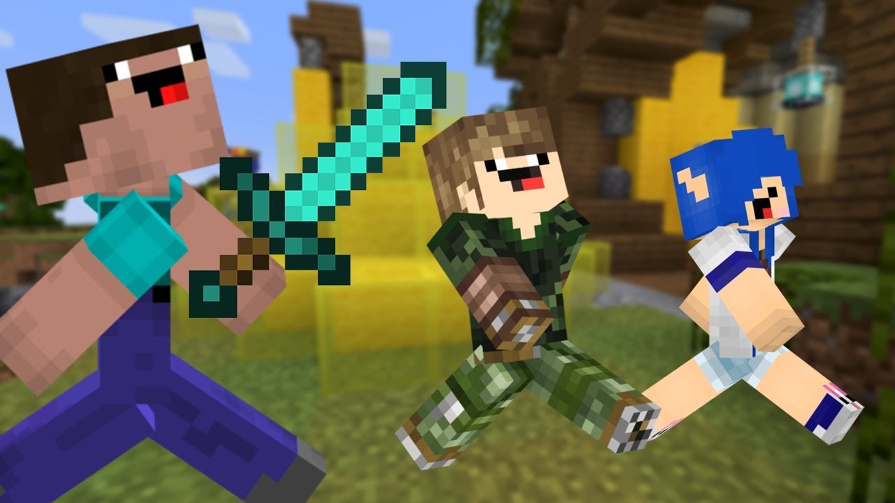 NOOBS FICARAM PODEROSOS DEMAIS l BED WARS