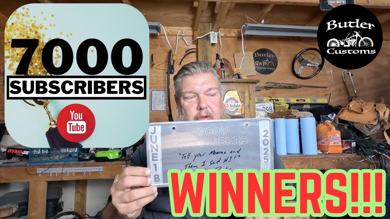 7000 Subscribers Giveaway WINNERS!