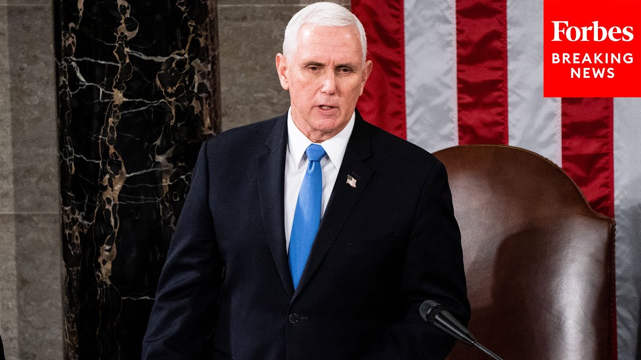 JAN. 6 FLASHBACK: Watch Mike Pence's Remarks After The Senate Returned