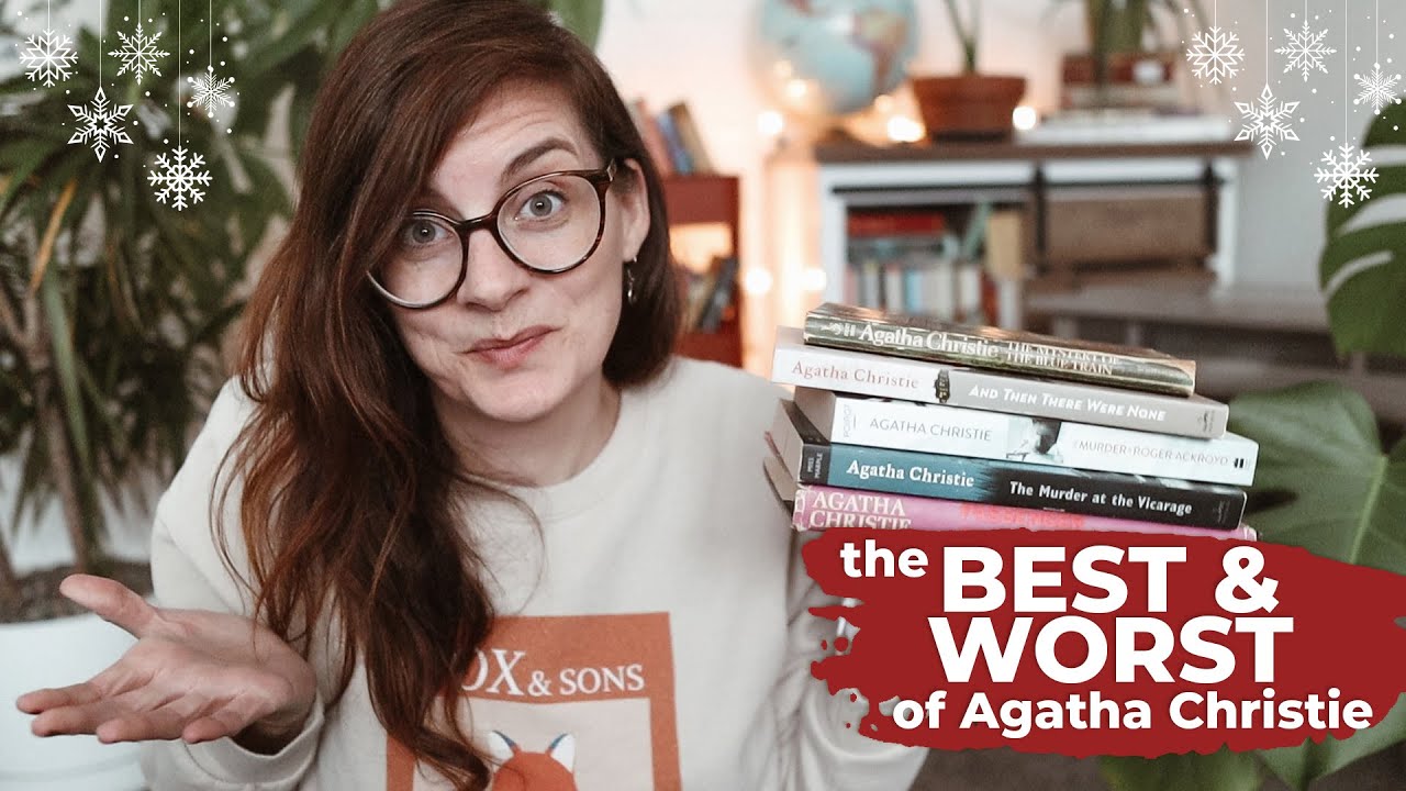 the WORST & BEST AGATHA CHRISTIE BOOKS 🕵🏻‍♀️ my six favorite & least favorite so far {VLOGMAS 2022}