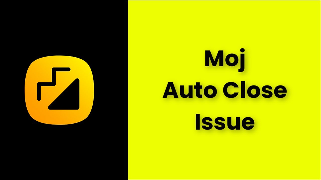 Moj App (Auto Close) Automatically Closing Issue Android & Ios - 2022 - Fix