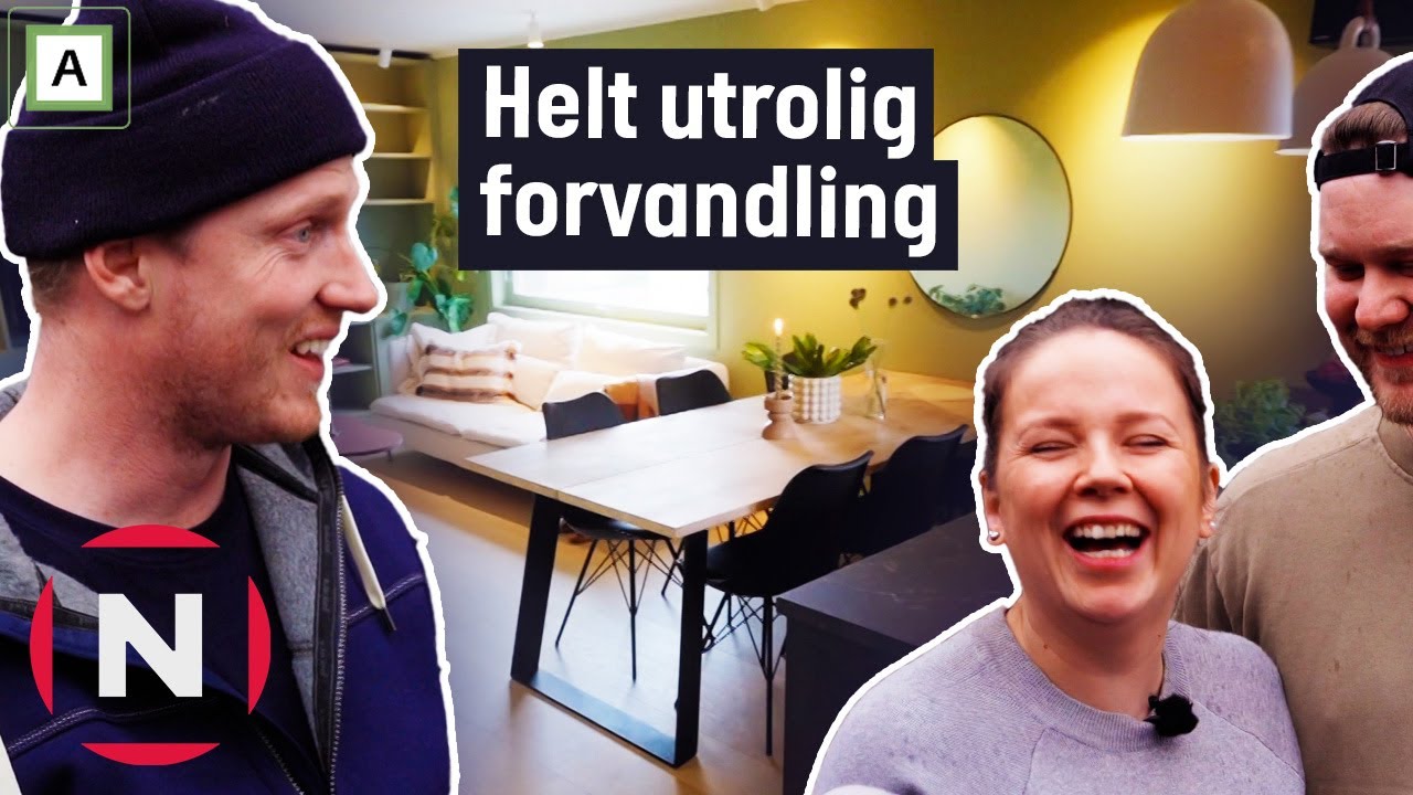 Før og etter: Supermoderne kjøkken! | Sinnasnekker'n | TVNorge