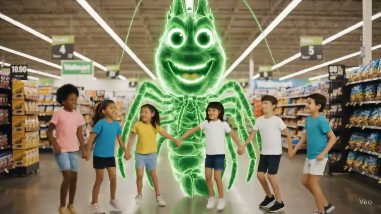 Radioactive shrimp from Walmart! 😹💚 Parody