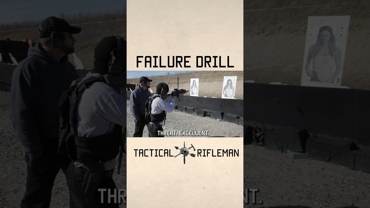 The Failure Drill.  #training #military #tacticalrifleman #reel
