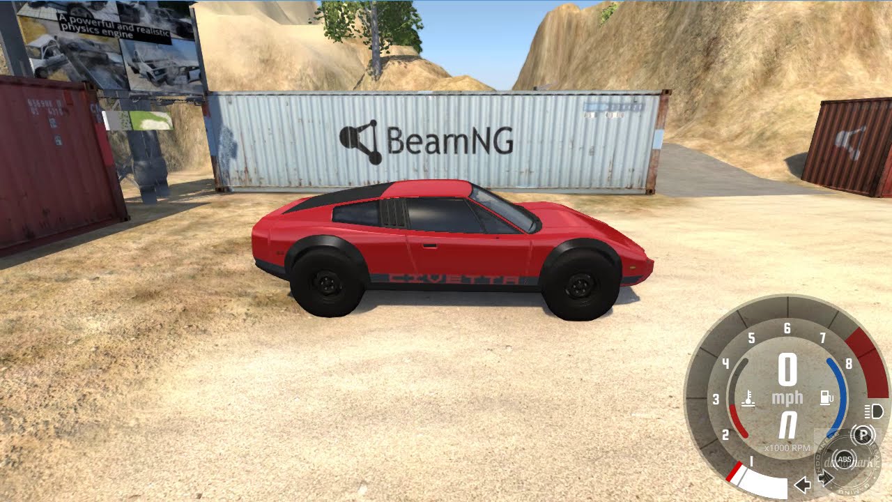 OFFROAD CIVETTA? YOU BETCHA! - Chalk Canyon and Off-Road Versions of Base Vehicles - BeamNG Drive