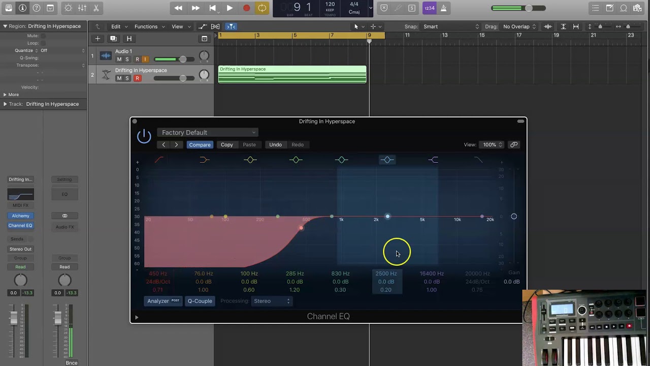 Logic Pro X Filters, Cutoffs, and LFO